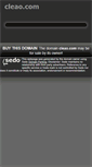Mobile Screenshot of cleao.com